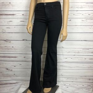 Current Elliott Girl Crush Jeans Flare High Waist
